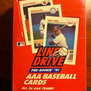 Line Drive AAA Baseball cards - sealed